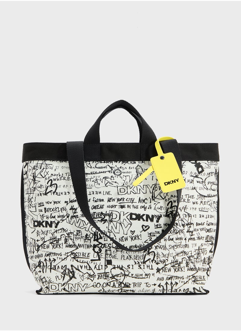 DKNY Brady Top Handle Zip Through Tote  - Image 1