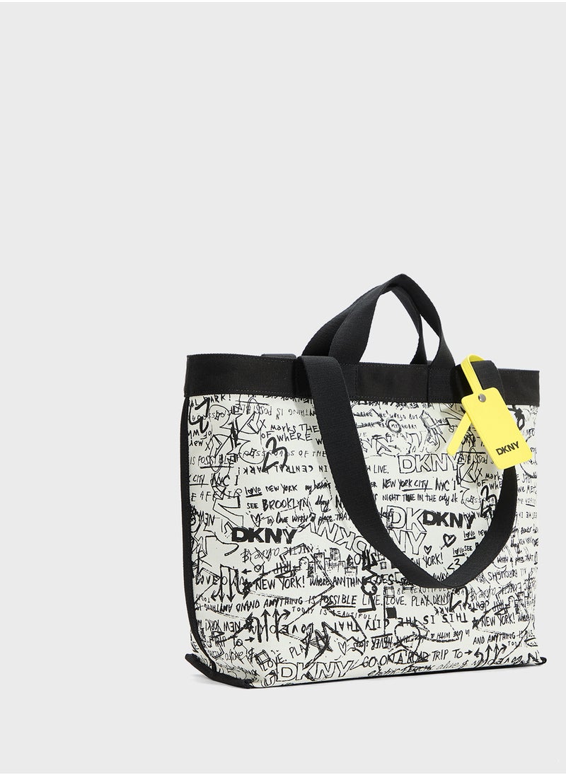DKNY Brady Top Handle Zip Through Tote  - Image 3