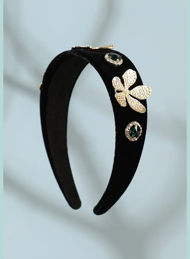 SOHI Trendy Designer Stone Western Wear Hair Band For Women