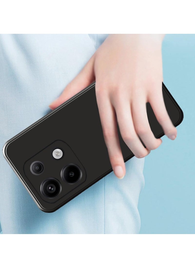 Redmi Note 13 5G Case Cover Soft Silicone Case Lightweight Shock Protective Cover with Camera Protection Designed for Redmi Note 13 5G  - Image 4