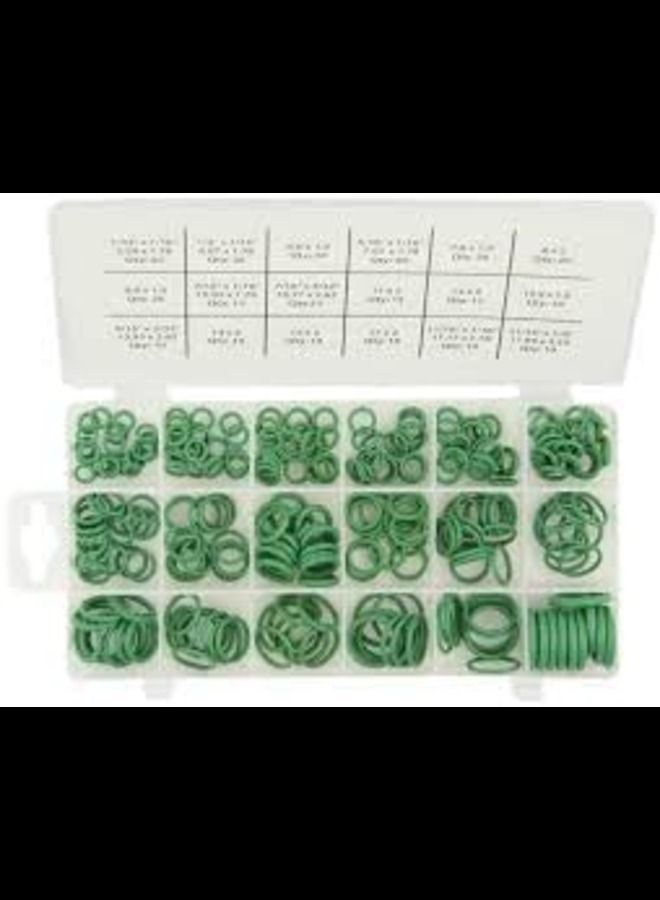 ABBASALI Green Rubber O-Rings Kit 279 Pieces Set  - Image 1