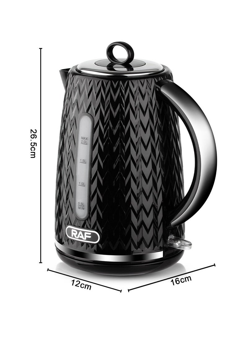 آر إيه أف غلاية منزلية من الفولاذ المقاوم للصدأ مع خاصية إيقاف التشغيل التلقائي بسعة 1.7 لتر - Image 3