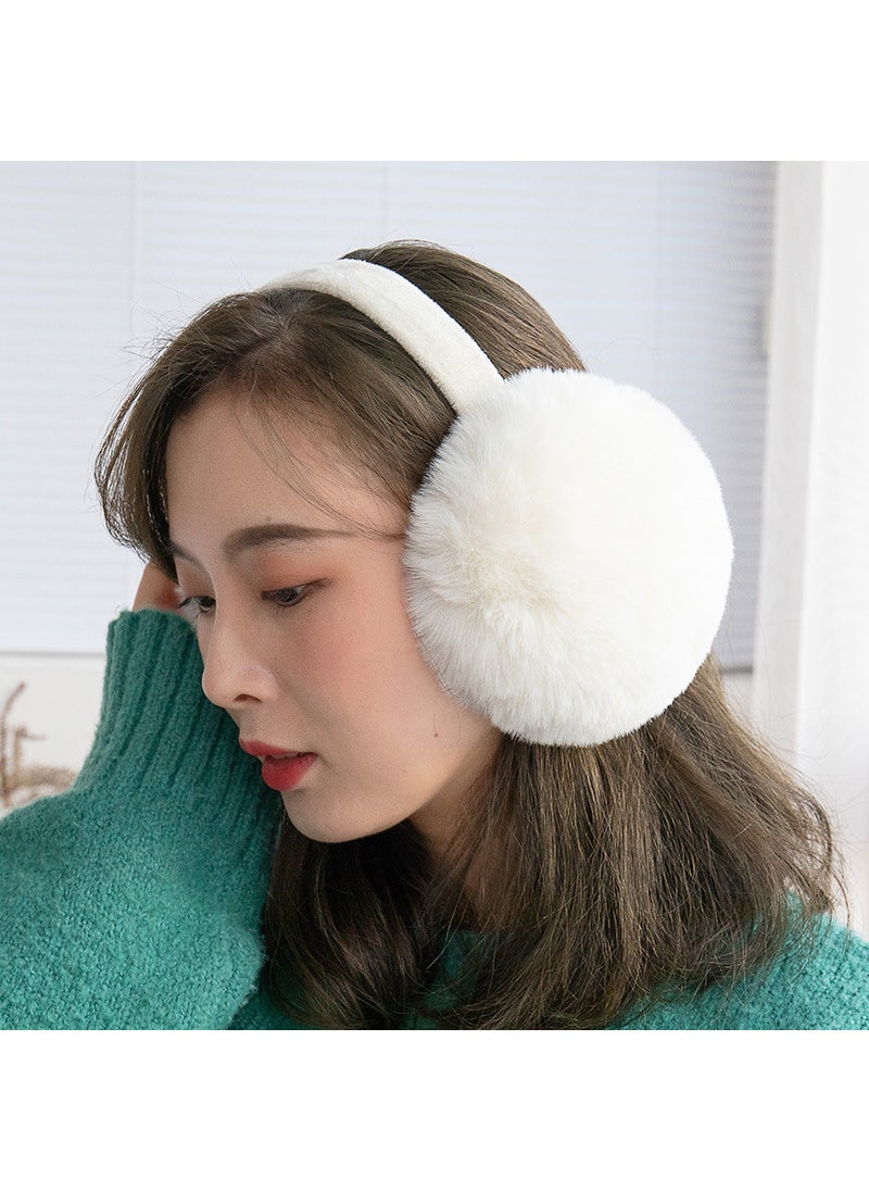 Cute Foldable Earmuffs Winter Warmth Plush Ear CoverWhite White - pzsku/ZF04A84731099F48FCE51Z/45/_/1724422492/333585b6-91f6-4d9d-bd31-4d380e6002fc