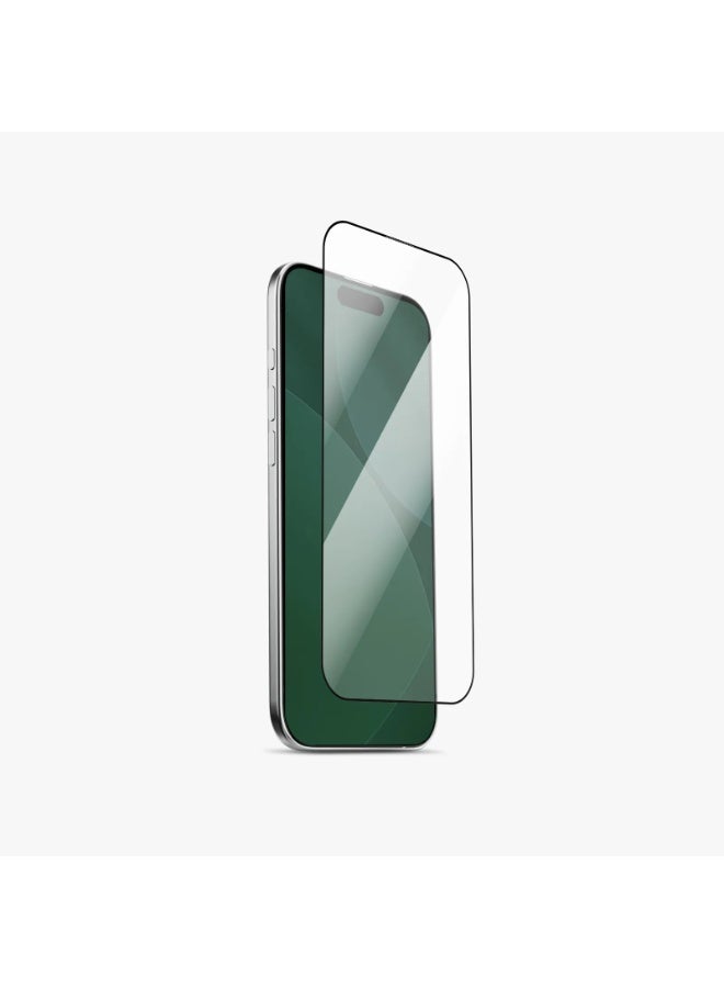 LEVELO ArmorX 3D Screen Protector for iPhone 17 Air with 9H Ultra Resistant & Nano Anti Fingerprint Coating / Oleophobic Coating / Smooth Touch Experience / 40% Better Edge Protection / Impact-Resistant Silicone Layer / 15Kg Impact Resistant - Clear - Image 1