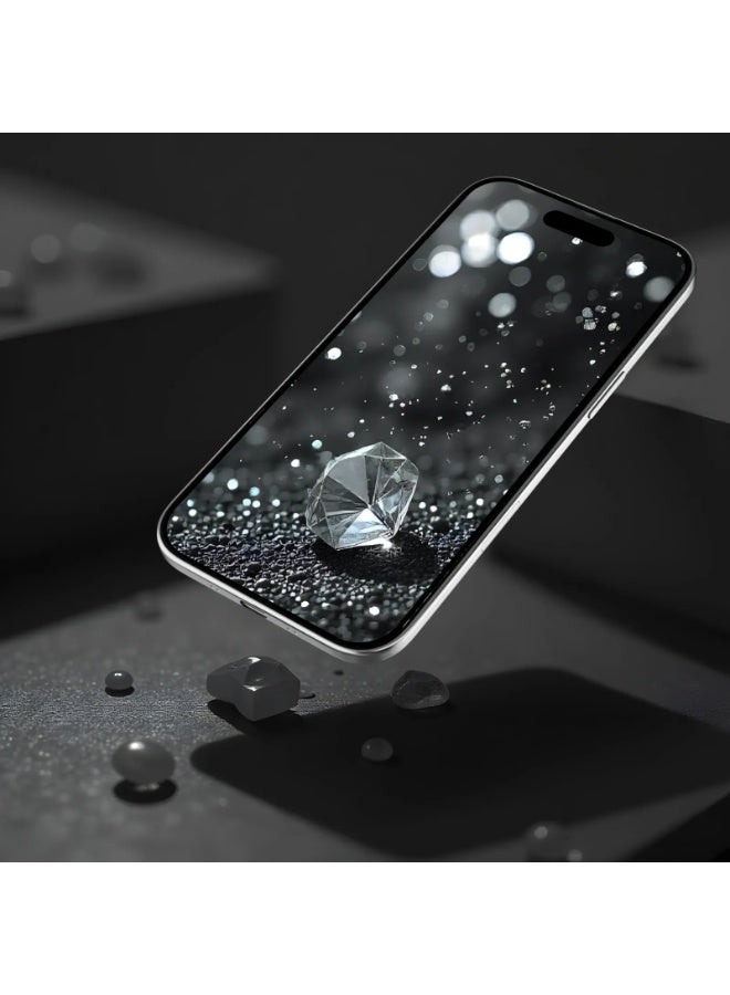 LEVELO ArmorX 3D Screen Protector for iPhone 17 Air with 9H Ultra Resistant & Nano Anti Fingerprint Coating / Oleophobic Coating / Smooth Touch Experience / 40% Better Edge Protection / Impact-Resistant Silicone Layer / 15Kg Impact Resistant - Clear - Image 4