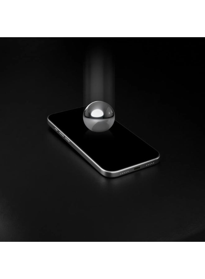 LEVELO ArmorX 3D Screen Protector for iPhone 17 Air with 9H Ultra Resistant & Nano Anti Fingerprint Coating / Oleophobic Coating / Smooth Touch Experience / 40% Better Edge Protection / Impact-Resistant Silicone Layer / 15Kg Impact Resistant - Clear - Image 2