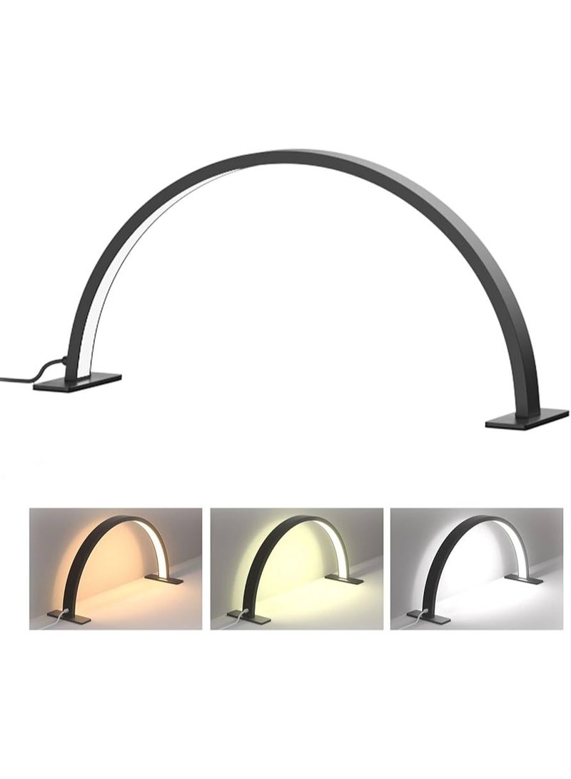 Half Moon Nail Desktop LED Light 58cm black  - Image 1