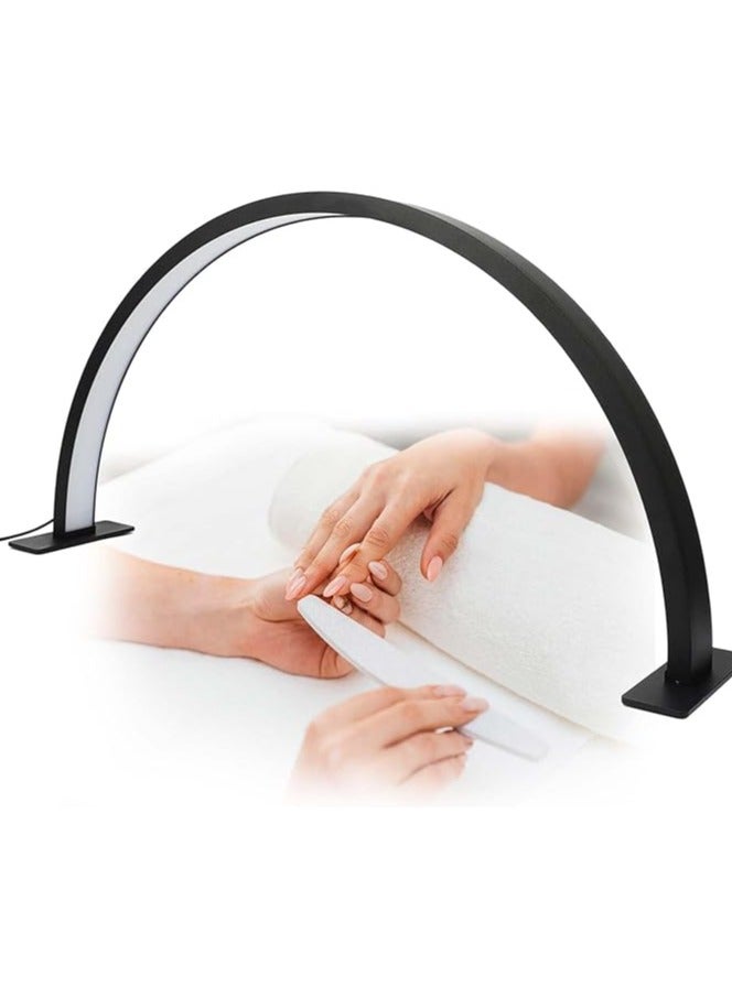 Half Moon Nail Desktop LED Light 58cm black  - Image 2