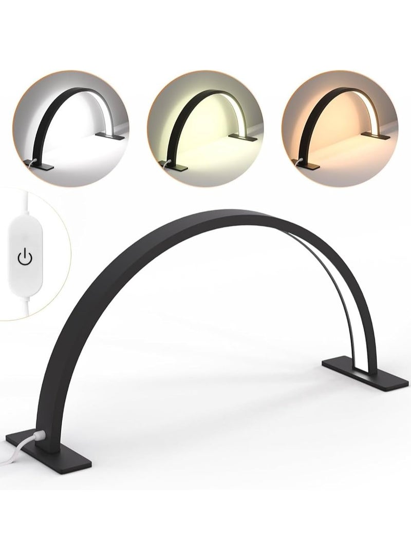 Half Moon Nail Desktop LED Light 58cm black  - Image 4