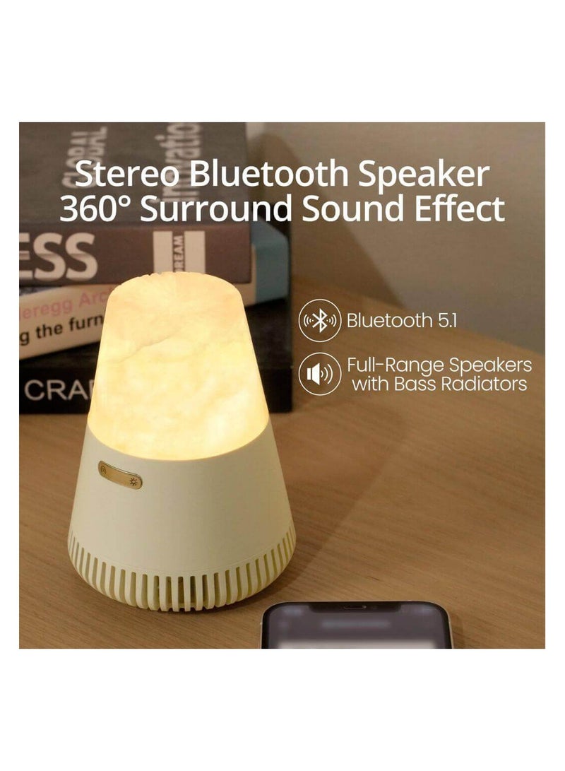 EZVALO 3in1 Natural Stone Aroma Bluetooth Speaker with Night Light - Image 2