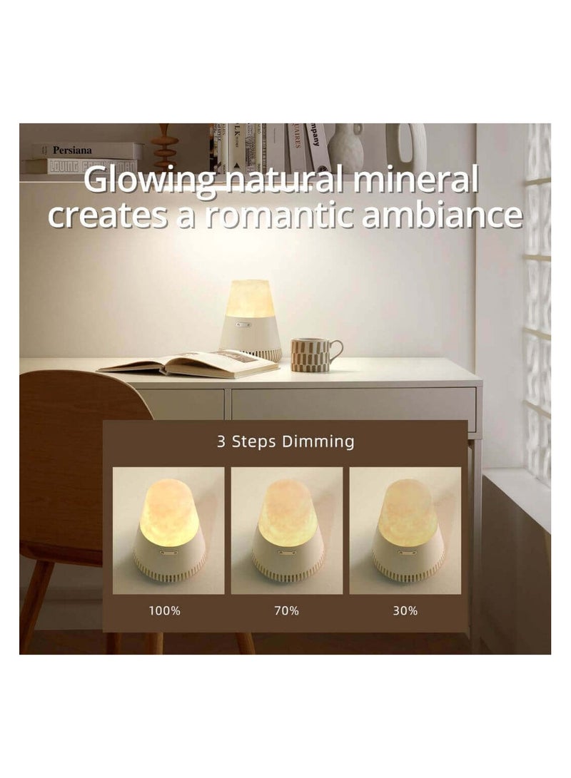 EZVALO 3in1 Natural Stone Aroma Bluetooth Speaker with Night Light - Image 3