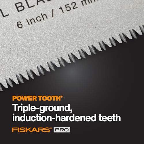 Fiskars PowerTooth Folding Detail Pull Saw (6 in.) - Image 4