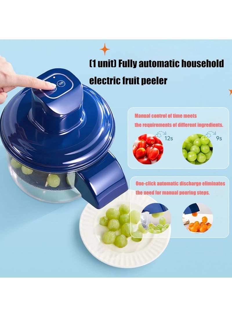 general Electric Grape Peeler, Electric Garlic Peeler, Electric Peeler for Grapes, Garlic, Tomatoes, and Cherries, USB Rechargeable, Easy to Clean - Image 3
