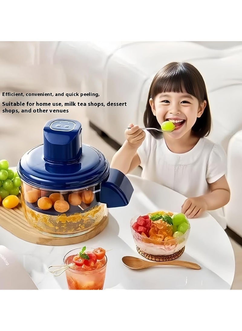 general Electric Grape Peeler, Electric Garlic Peeler, Electric Peeler for Grapes, Garlic, Tomatoes, and Cherries, USB Rechargeable, Easy to Clean - Image 5