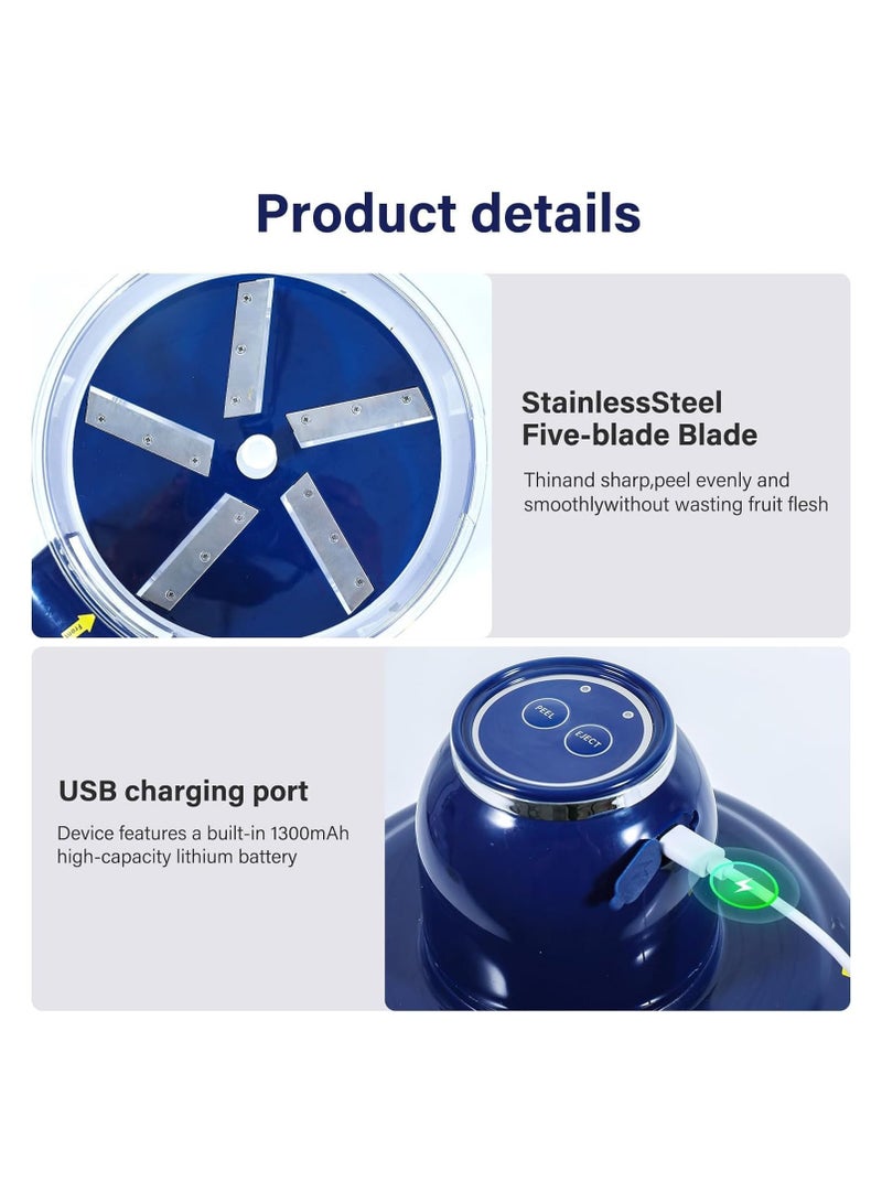 general Electric Grape Peeler, Electric Garlic Peeler, Electric Peeler for Grapes, Garlic, Tomatoes, and Cherries, USB Rechargeable, Easy to Clean - Image 4