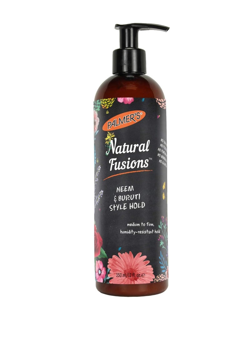 PALMER'S - Palmer's Natural Fusions Neem and Buruti Style Hold, 12 Ounce - Image 1