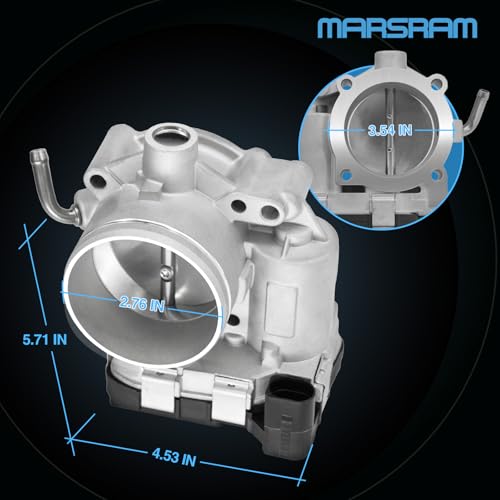 Marsram جسم الخانق الإلكتروني Marsram متوافق مع جيتا VW فولكس فاجن بيتل جولف باسات رابيت 2.5L OE: 07K133062A, 07K-133-062-A, 07K-133-062A - Image 5