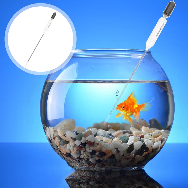 ULTECHNOVO Glass Hydrometer for Testing 1.3-1.4 Range Accurate Aquarium Water Measuring Tester for Saltwater Fishkeeping and Reef Tanks - Image 5