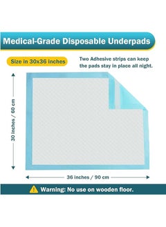 erorex Disposable Bed Inserts 60X90Cm Pack Of 25  - Image 3