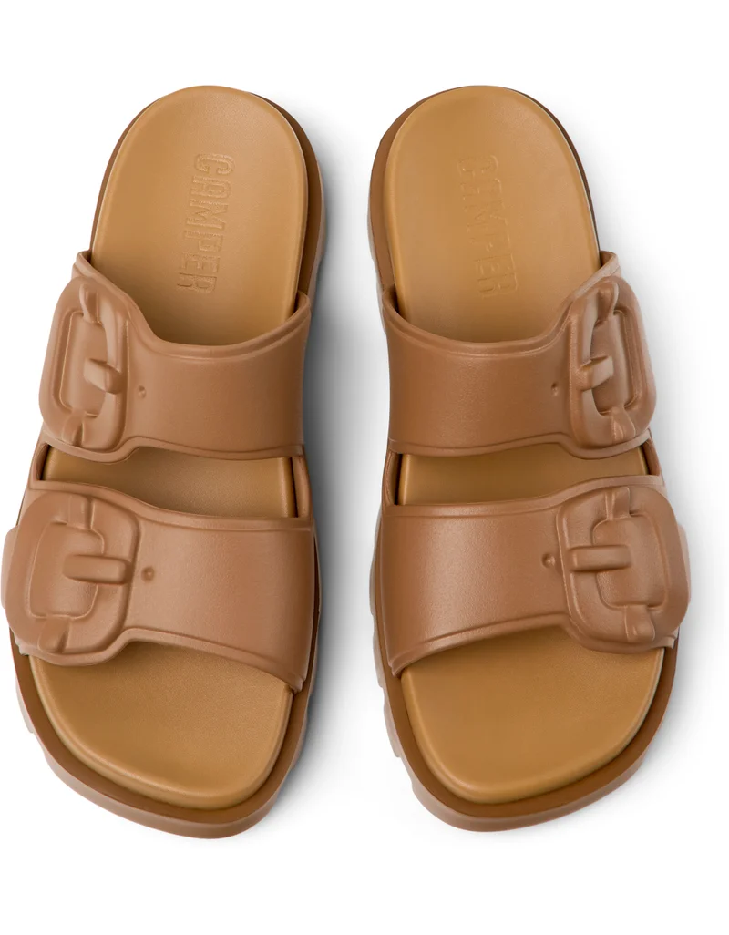 Camper Brutus, Women's Sandal, Brown