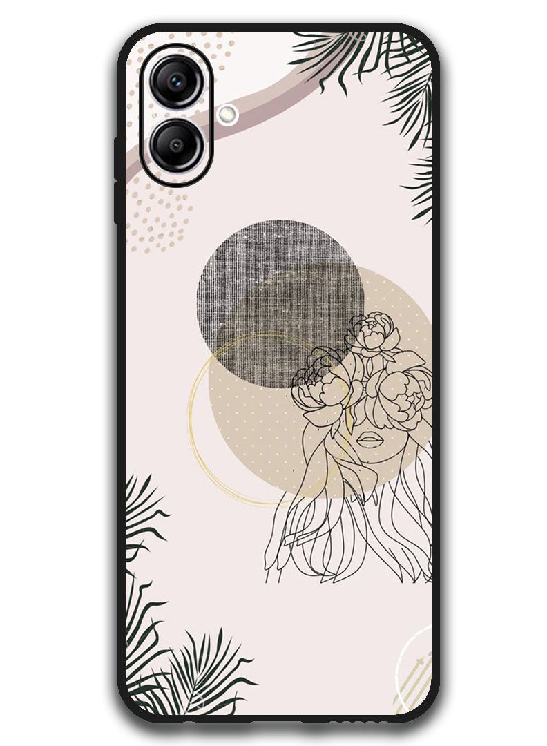 Theodor Protective Case Anti Scratch Shock Proof Bumper Cover For Samsung Galaxy A06 Minimalist woman  - Image 1