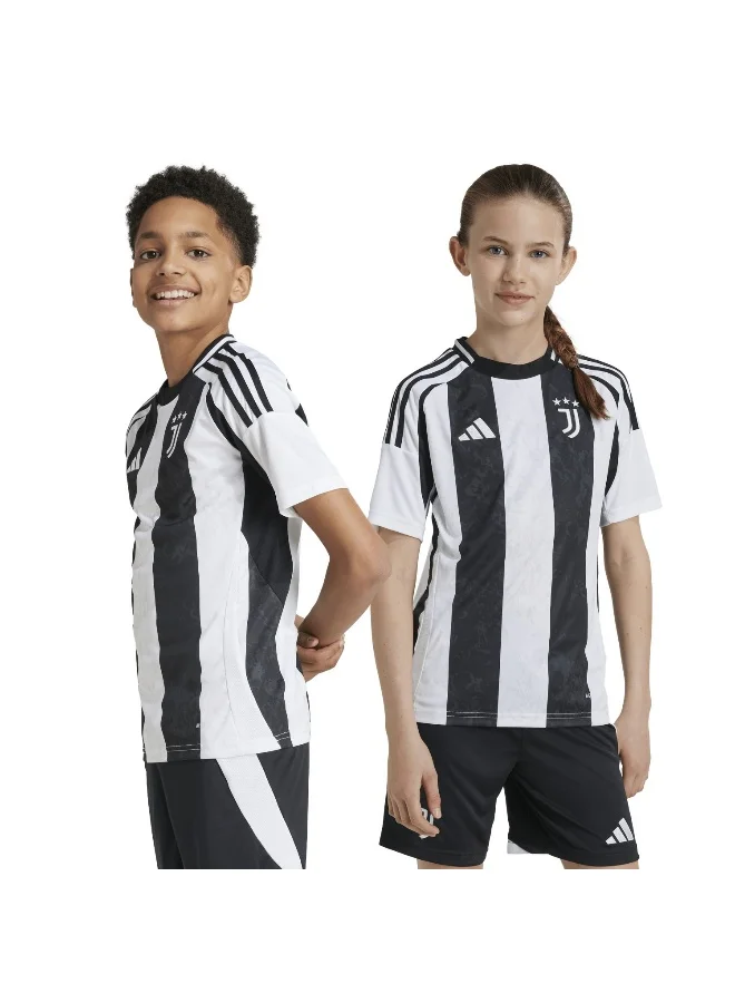 adidas Originals Juve H Jsy Y White Football Jerseys For Kids Unisex 128