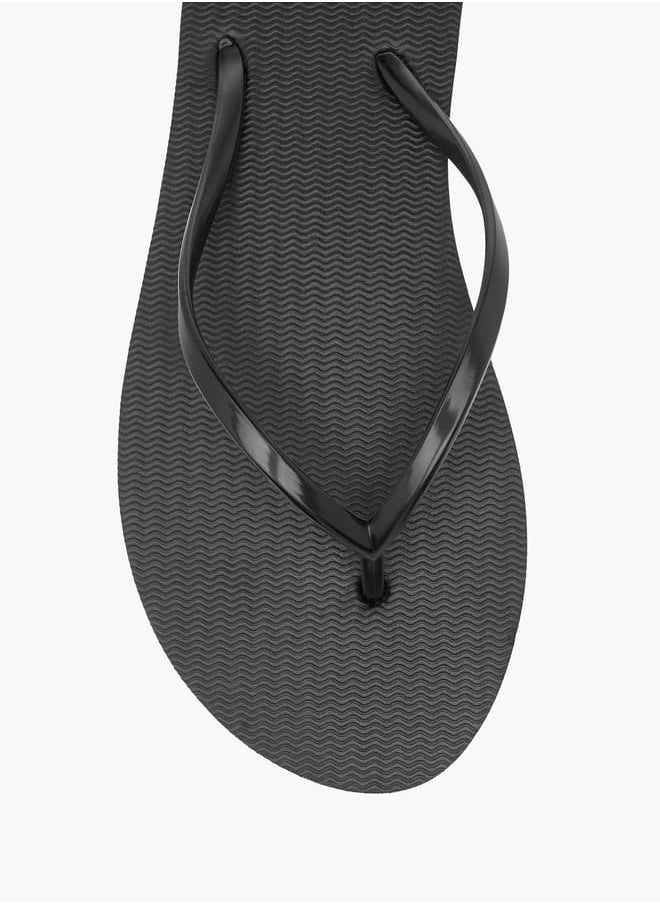 Celeste Women Textured Thong Slippers  - Image 3
