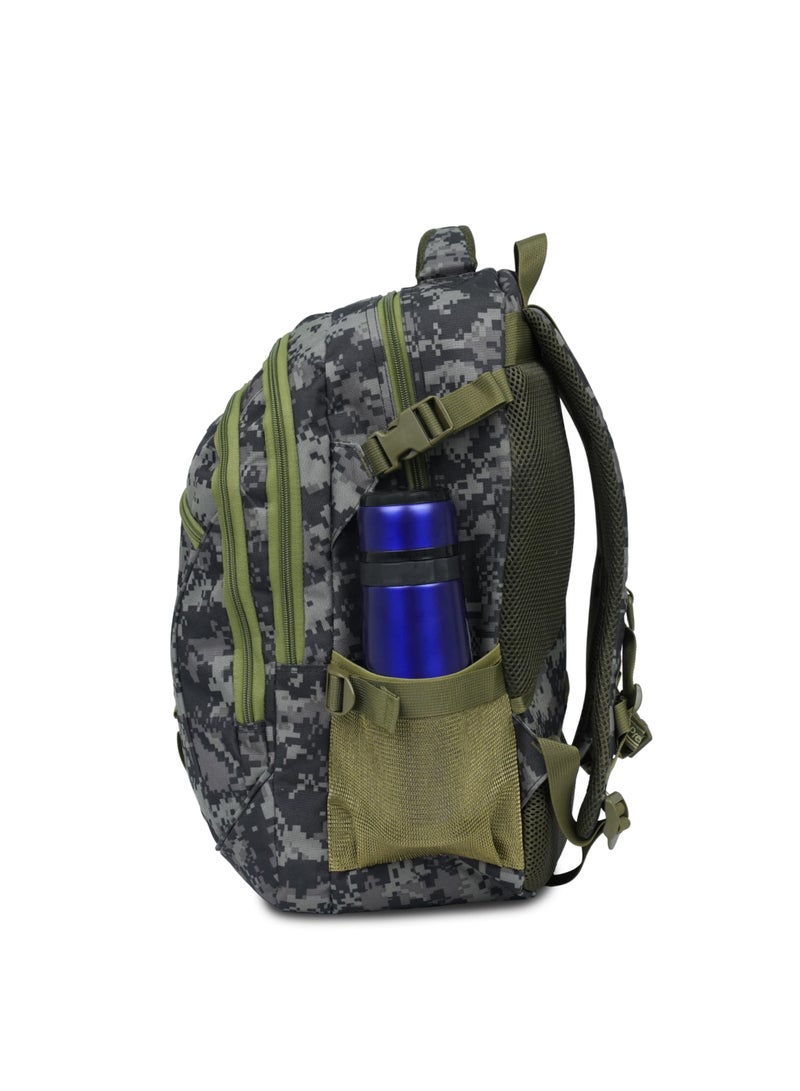 President Premium military backpack 18" inch waterproof with large capacity, Multifunction for Traveling, luggage, and Sports Model-81315 (LIGHT GREEN) - Image 4