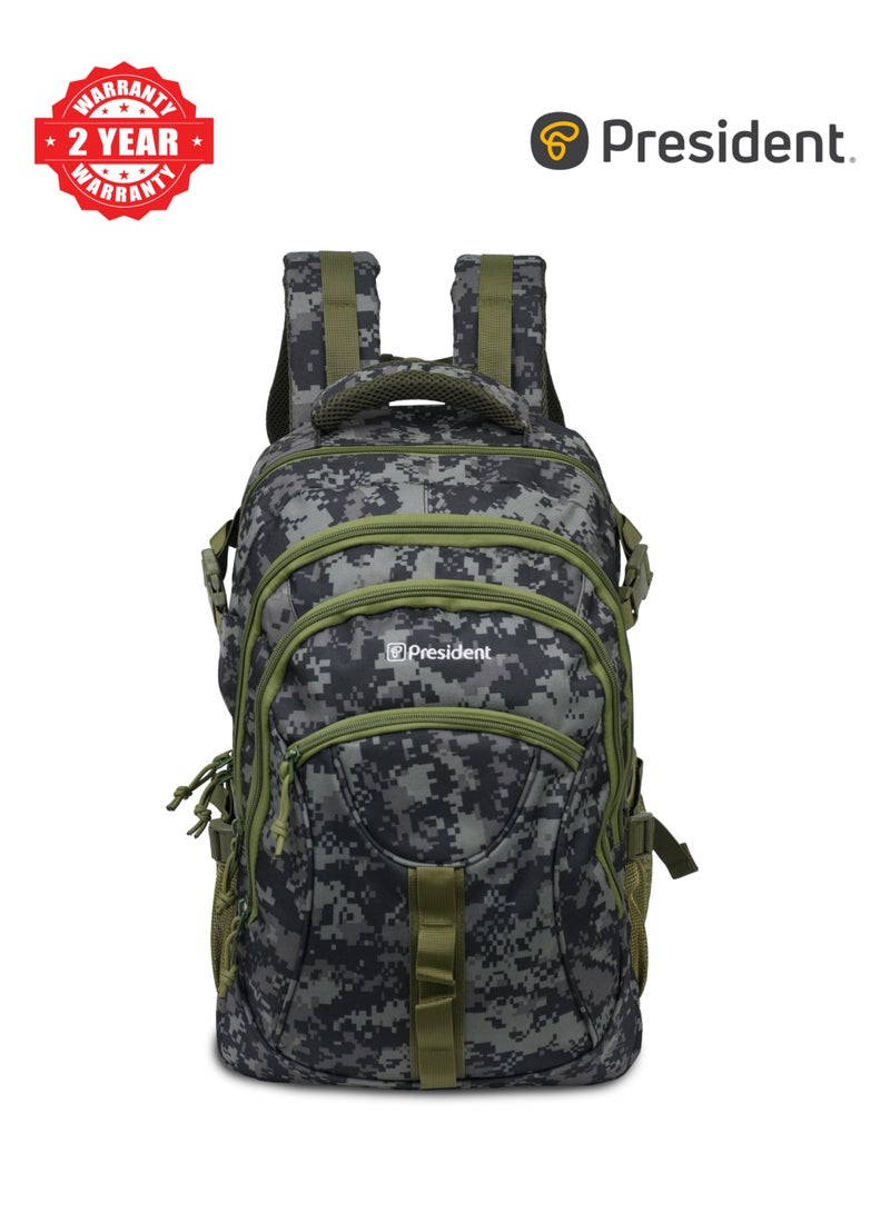 President Premium military backpack 18" inch waterproof with large capacity, Multifunction for Traveling, luggage, and Sports Model-81315 (LIGHT GREEN) - Image 1
