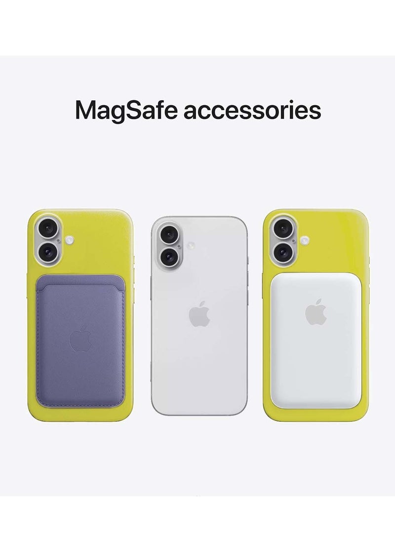 Wtech Apple iPhone 16 Plus 2024 Premium Soft Liquid Silicone Case Cover - Yellow - Image 3