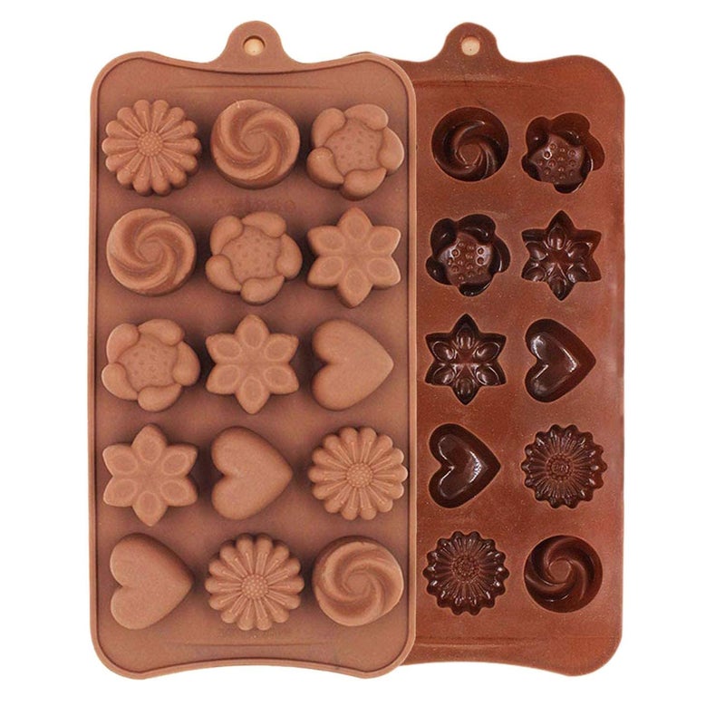 Stewit® Chocolate Silicon Mould, Random Design Chocolate Mould for Baking Making Chocolates (Mix Mould) - Image 5