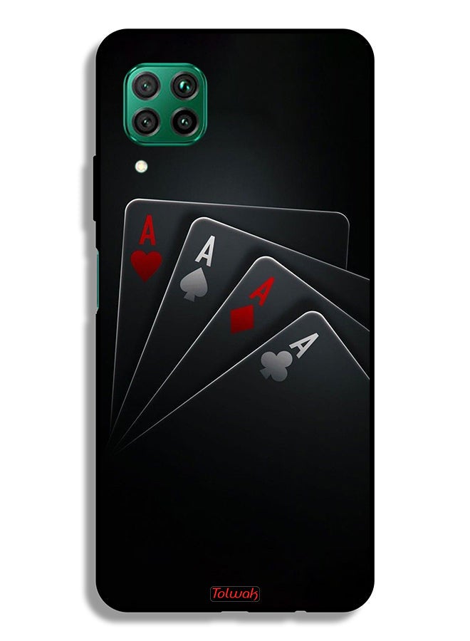 Tolwak Huawei P40 lite 4G Protective Case Cover Cards A - Image 2