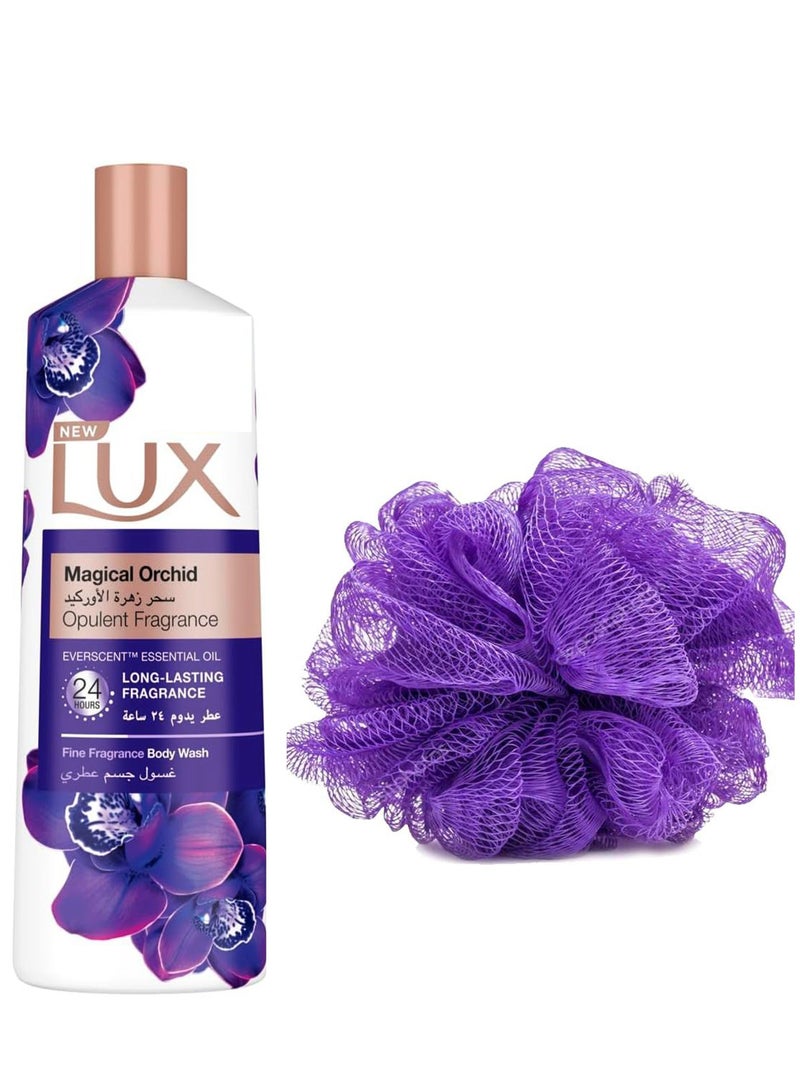 لوكس شاور جل غسول للجسم سحر زهرة الاوركيد+لوفة  250 م - Image 2