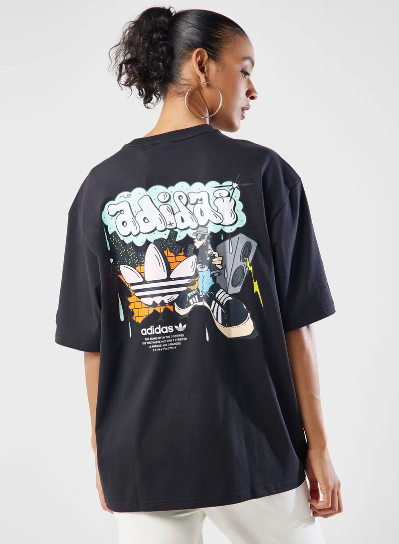 adidas Originals Graffiti T-Shirt