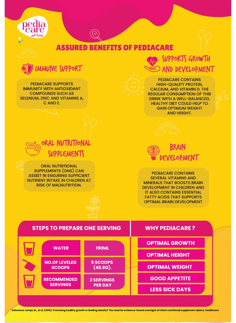 Kwality Pediacare Kids Nutritional Supplement 400gm - Image 3
