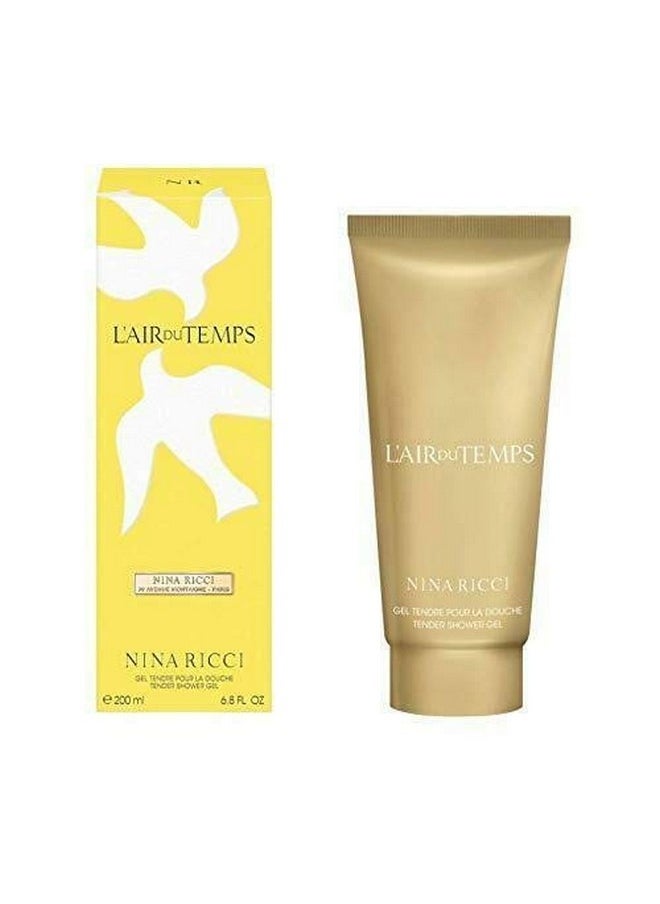 NINA RICCI Nina Ricci Gentle Shower Gel, L'air Du Temps, 6.8 Ounce  - Image 2