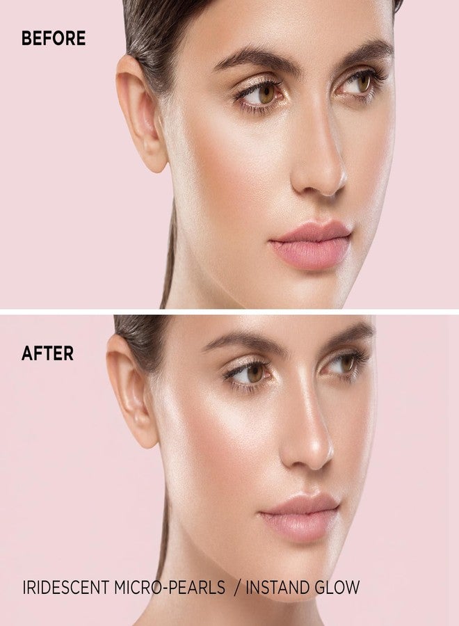 MON RÊVE Mon Reve Stellar Liquid Highlighter for Face - Dewy Glow Illuminator with Micro-Pearls, Lightweight Blendable & Moisturizing Formula, Water Resistant,Clean Beauty - 0.61 Fl Oz (01 Champagne) - Image 2
