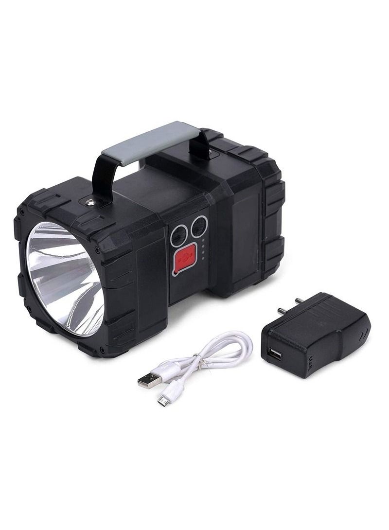 Multifunctional Rechargeable Portable Light with Multi-Mode Emergency Flood Light and  Light, Battery Level Indicator and Power Bank - W844 - Image 3