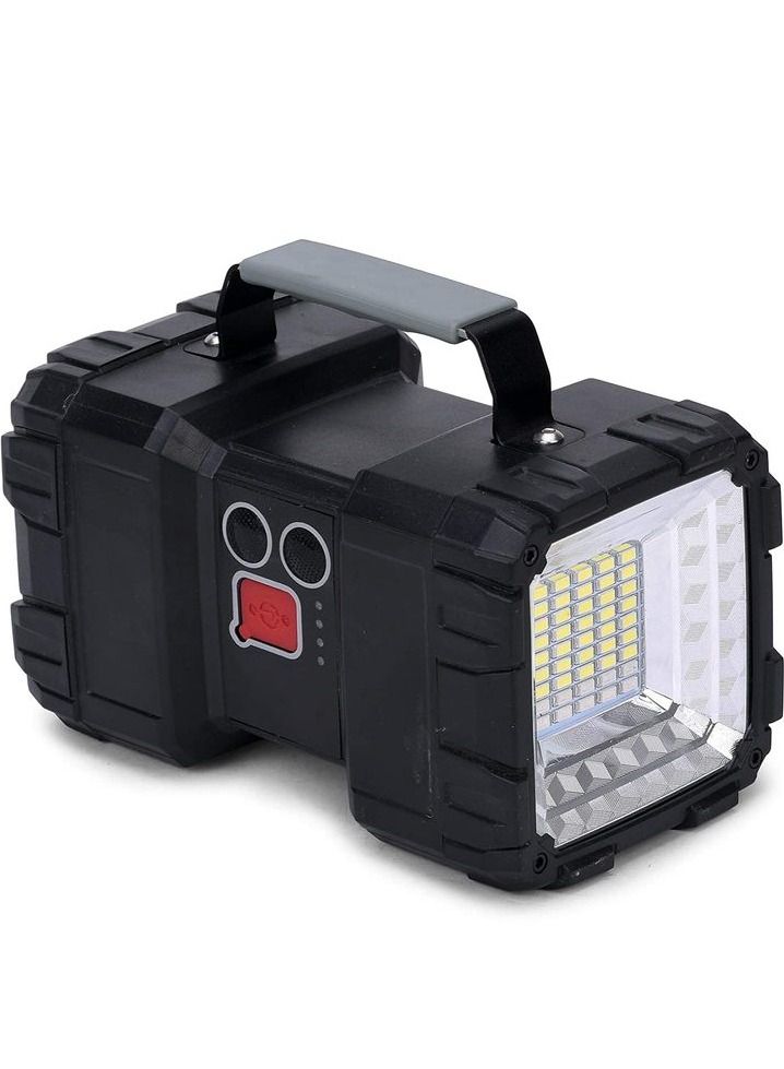 Multifunctional Rechargeable Portable Light with Multi-Mode Emergency Flood Light and  Light, Battery Level Indicator and Power Bank - W844 - Image 4