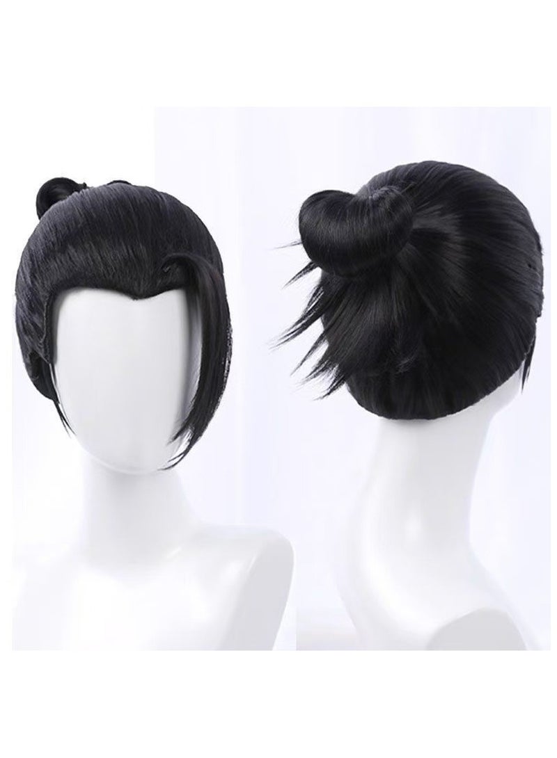 general Geto Suguru Cosplay Wig Jujutsu Kaisen Character Synthetic Hair Natural Style Wig For Anime Party Costume Halloween - Image 2