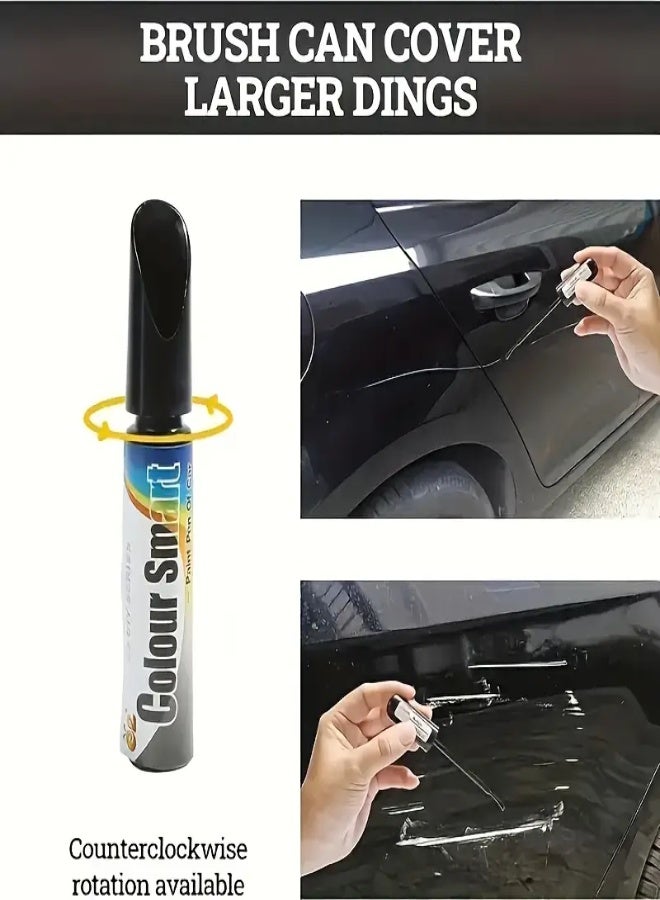 AROAQ Quick Fix Car Paint Scratch Repair Pen – 12ML Touch-Up Pen with Durable ABS Material for Automotive Paint Chips & Surface Scratches , Black - Image 2