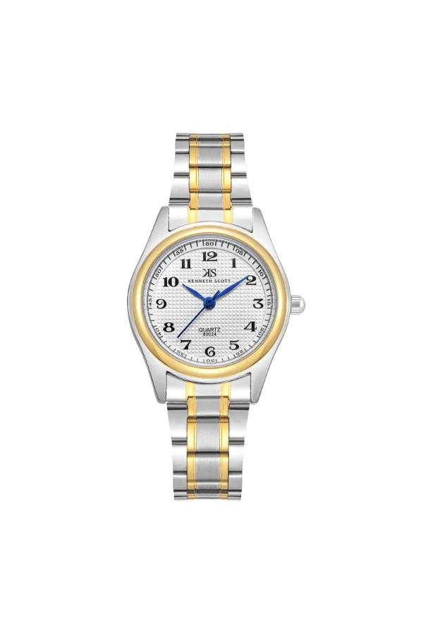 KENNETH SCOTT Women's Steel Analog Watch K23552-TBTW - 28 mm
