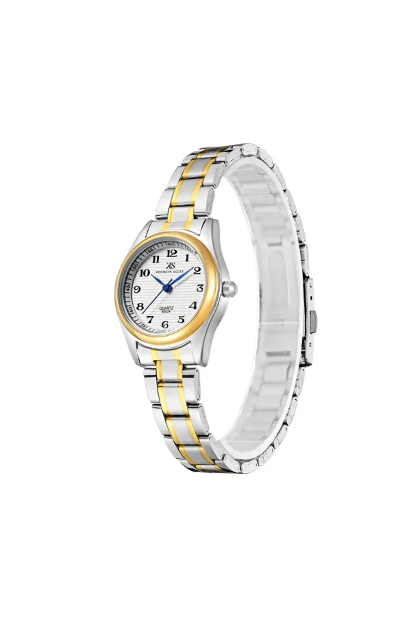 KENNETH SCOTT Women's Steel Analog Watch K23552-TBTW - 28 mm