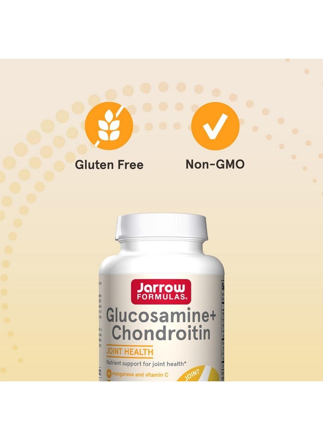 jarrow formulas جاررو فورمولا جلوكوزامين + كوندرويتين - 240 كبسولة - دعم المغذيات لصحة المفاصل - مع فيتامين C و منغنيز - 60 حصة - Image 5