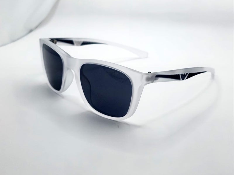 Armani square sunglasses with a transparent frame - Image 1