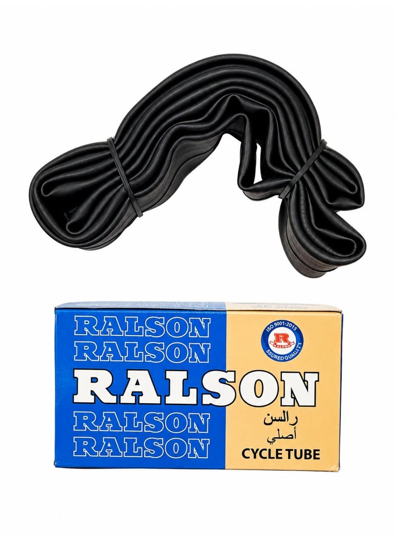 RALSON Bicycle Inner Tube 26 Inch × 1.50/1.75/1.95/2.10/2.125, 48mm AV Schrader Valve – Heavy Duty Butyl Rubber Bike Tire Tube, Compatible with MTB, Road, Hybrid & Cruiser Bicycles - Image 1