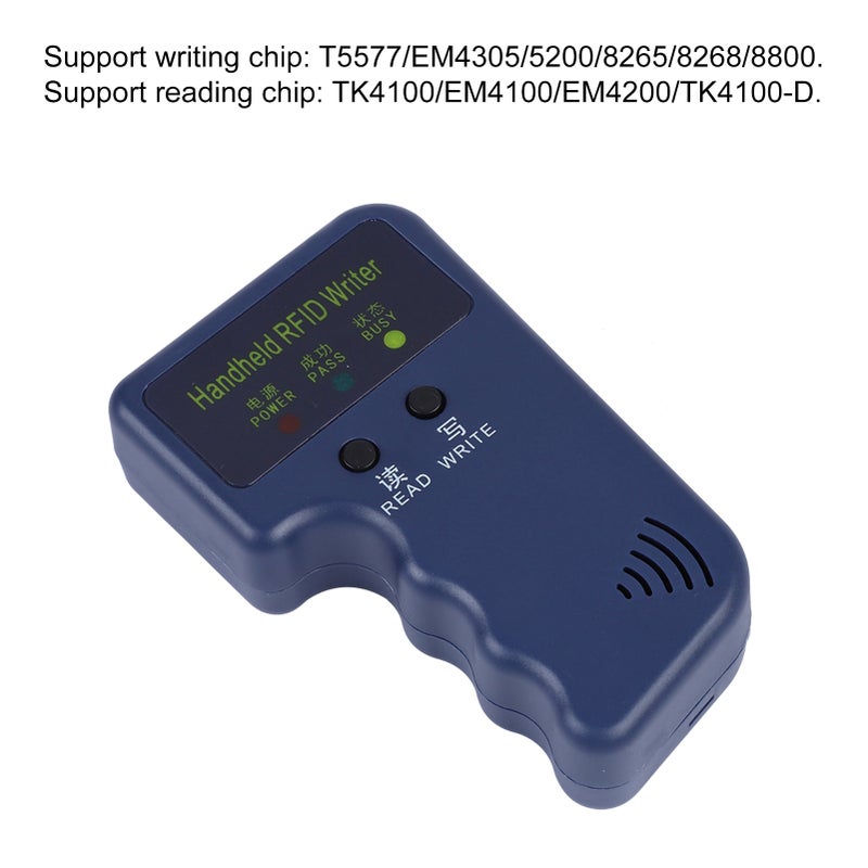 مُنسخ ومُصنع ومكتبة محمولة محتملة بطاقات RFID التابع للرقم التعريفي بتردد 125 كيلوهرتز مع 5 علامات - Image 4