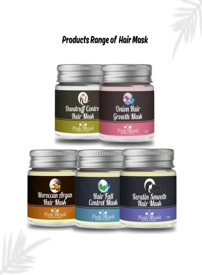 Pink Root Hair Repair Spa Mask Protein Treatment (500 ml) Helps in Repair Damaged Hair and Makes Hair Soft and Smooth - Image 5