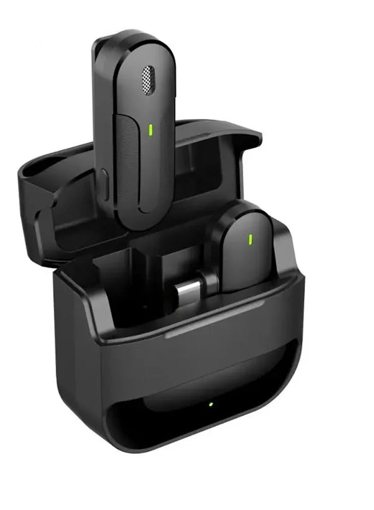 ام 8 ميكروفون صغير محمول لاسلكي M8 من Lavalier لتسجيل البث المباشر وهواتف الألعاب - Image 1