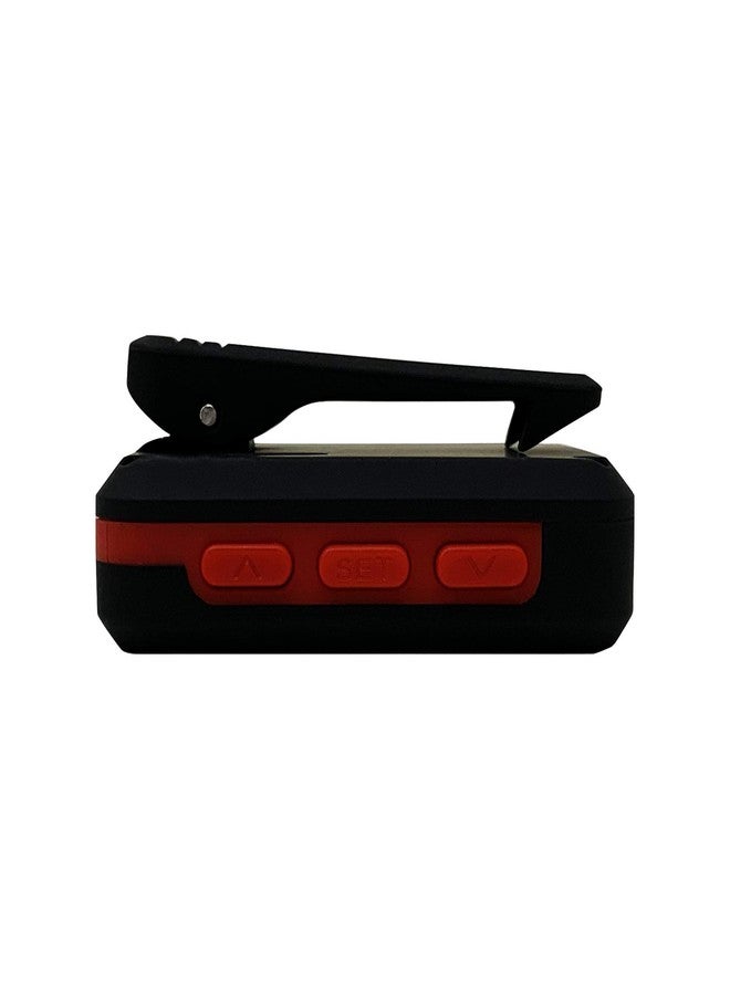 Gymboss Charge Interval Timer and Stopwatch (Black/Red) - Image 5